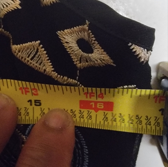 WHITE HOUSE BLACK  MARKET  Sleeveless Dress Bk/bl/br patterened  Size 2. NwT. - Picture 8 of 8